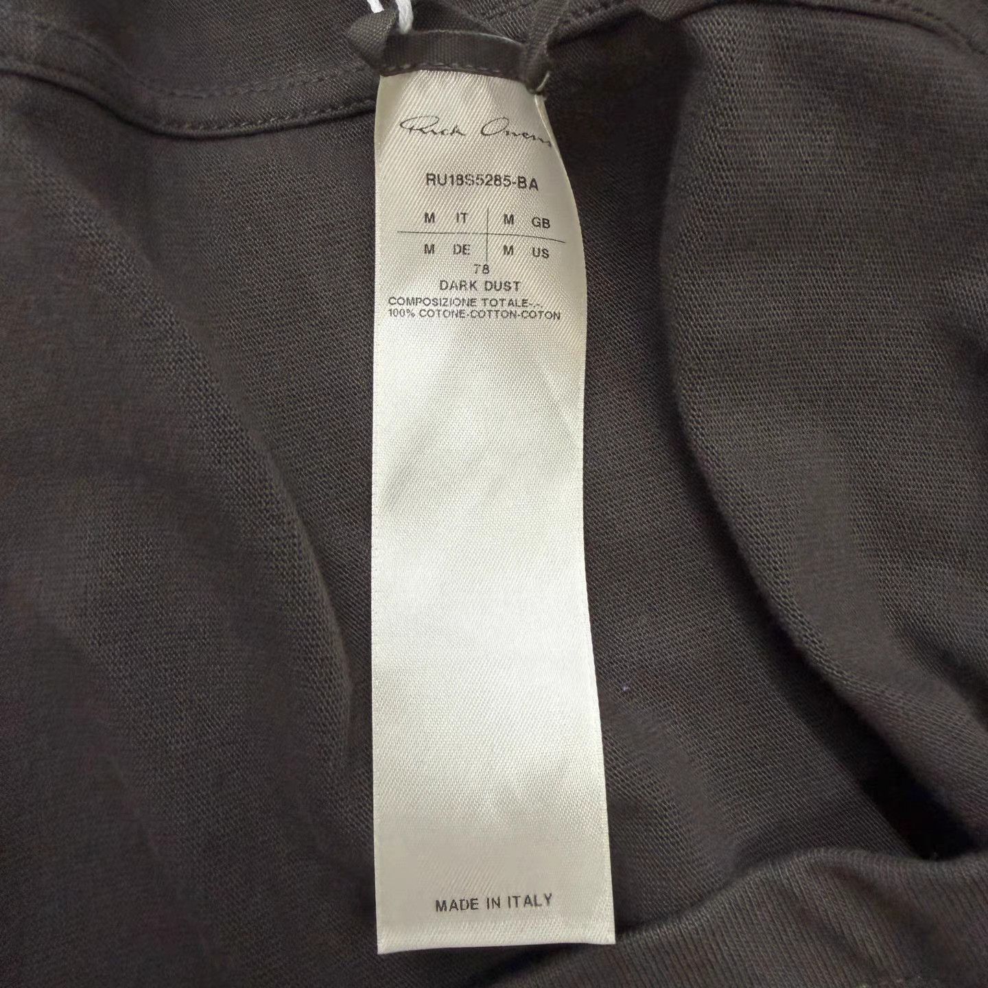 Rick Owens Rick Owens Classic Drawstring Long Hoodie K15 Size US M / EU 48-50 / 2 - 4 Thumbnail