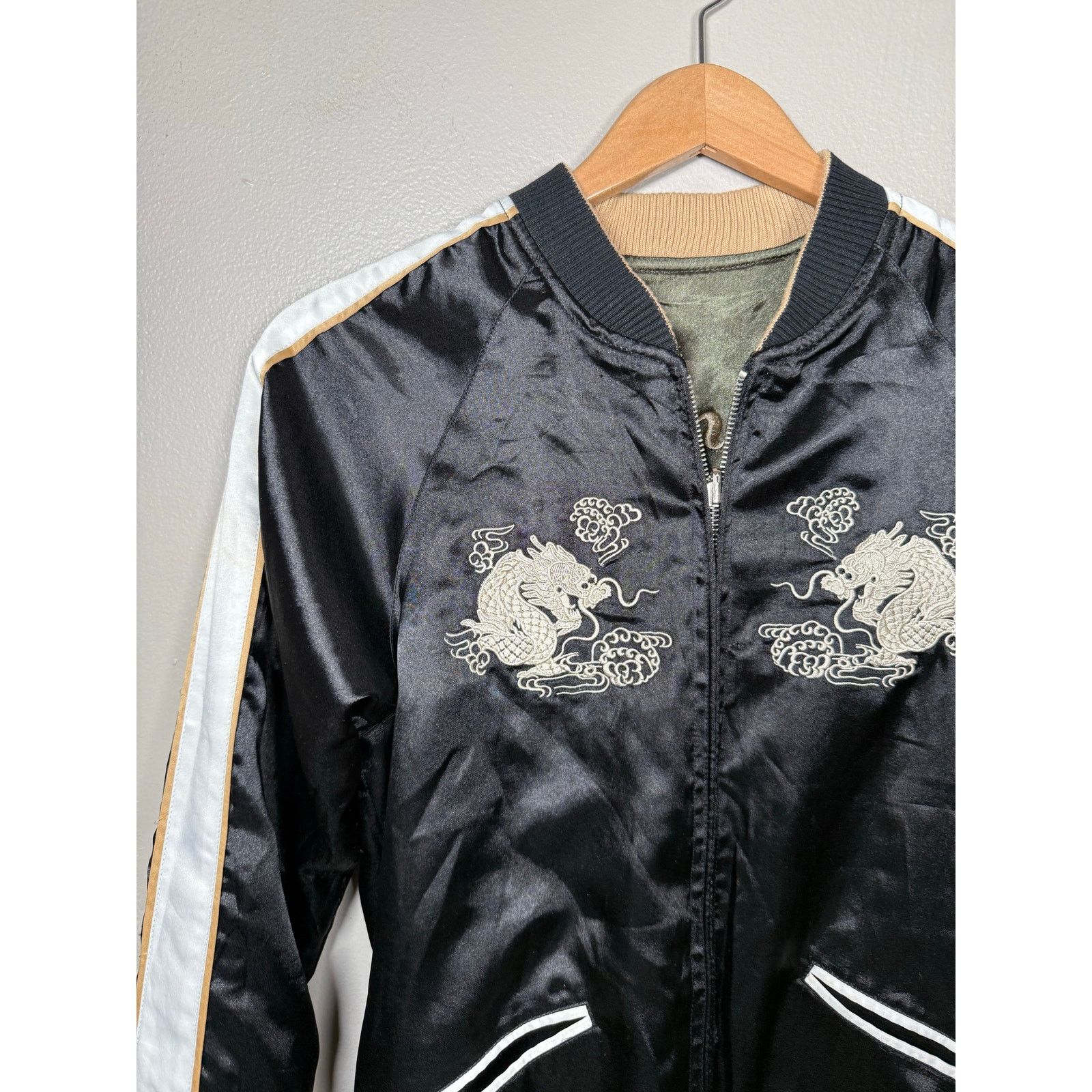Reversible Japanese Sukajan Embroidered Souvenir Jacket S