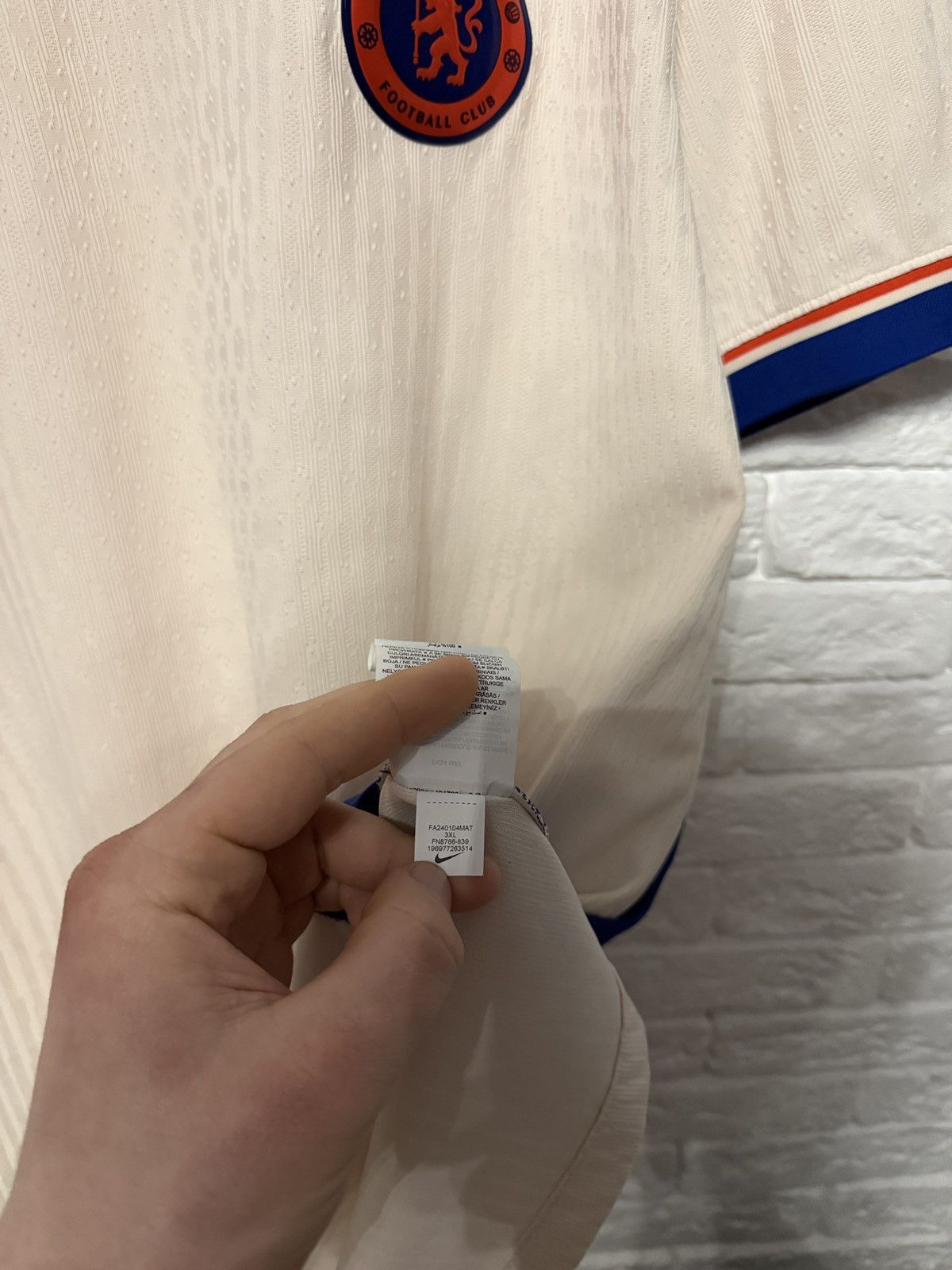 Nike Nike Chelsea FC 24/25 Jersey Away Football Shirt Sz 3XL Size US XXL / EU 58 / 5 - 5 Thumbnail