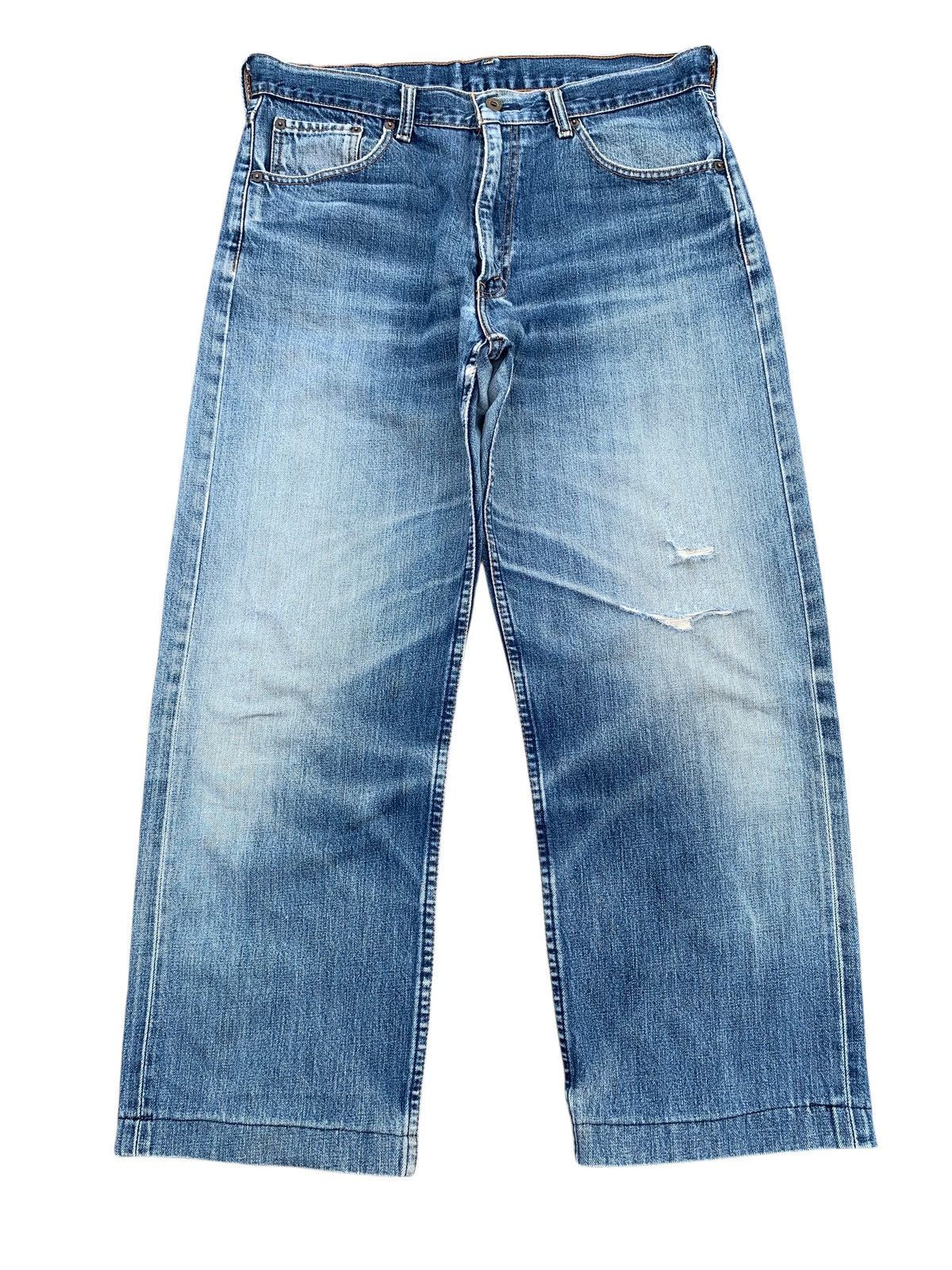 Levi's VINTAGE LEVI'S 503 SELVEDGE FADED DISTRESSED DENIM Size US 36 / EU 52 - 1 Thumbnail