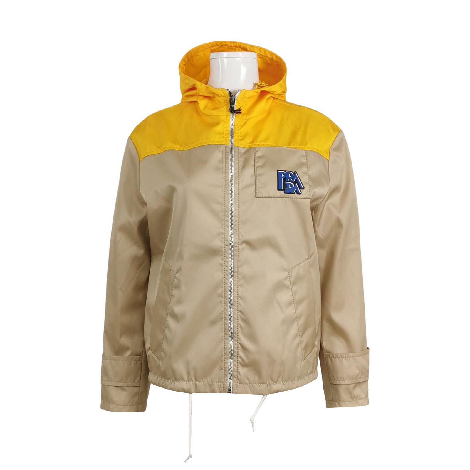 Prada Prada Colorblock Logo Zip Jacket Size 40 Size S / US 4 / IT 40 - 1 Thumbnail