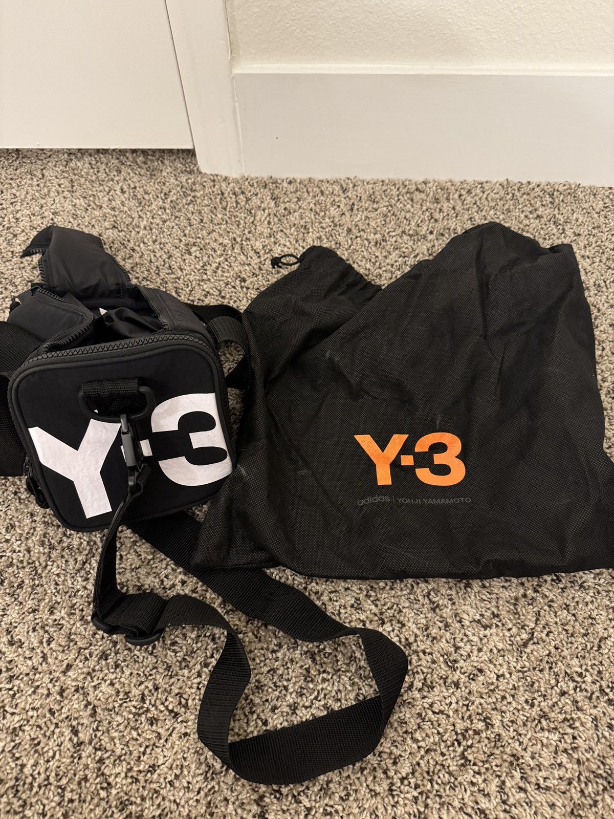 Adidas × Y-3 × Yohji Yamamoto Y-3 mini bag duffle nylon Size ONE SIZE - 2 Thumbnail