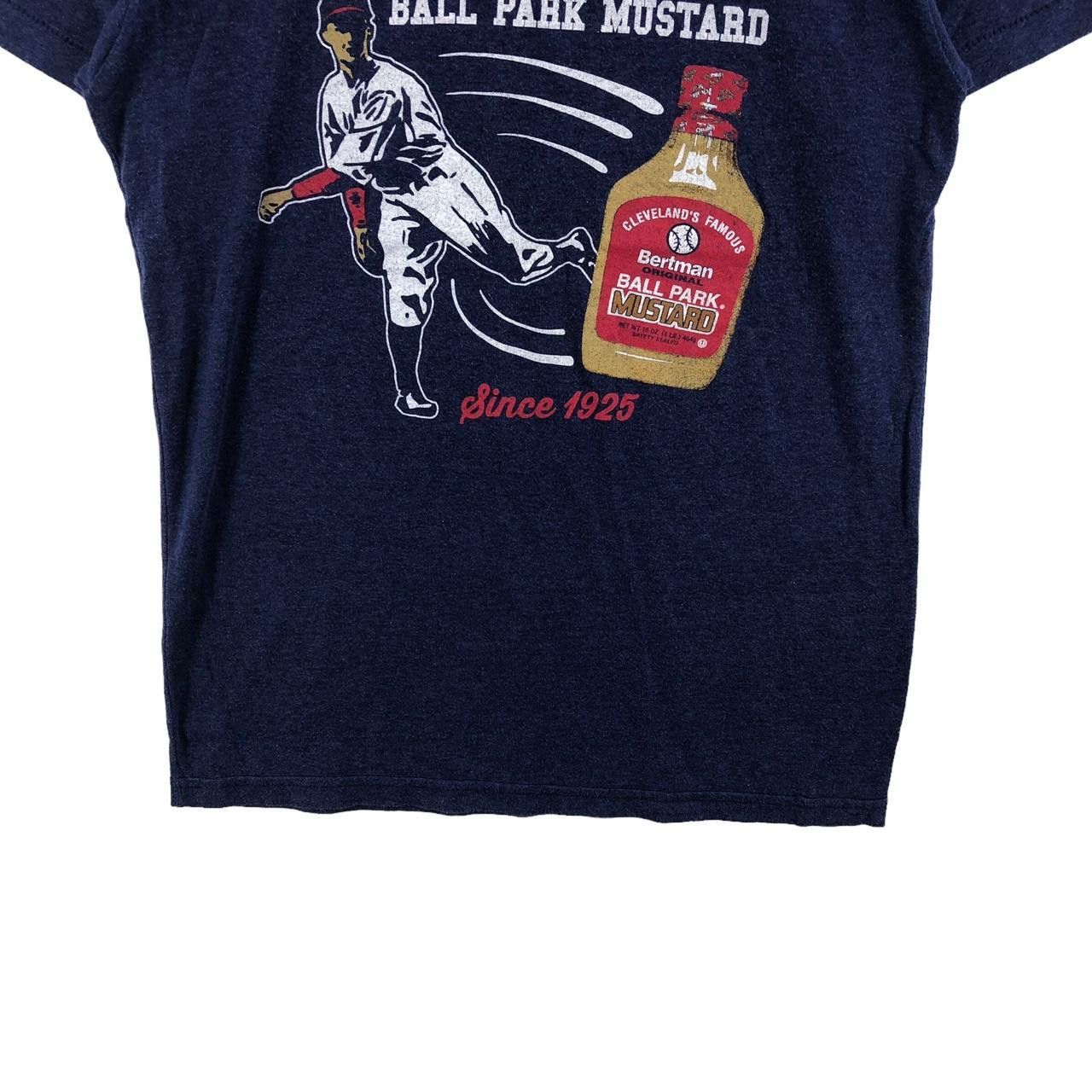 MLB BERTMAN BALL PARK MUSTARD Cleveland Tee Shirt Baseball Size S / US 4 / IT 40 - 4 Thumbnail