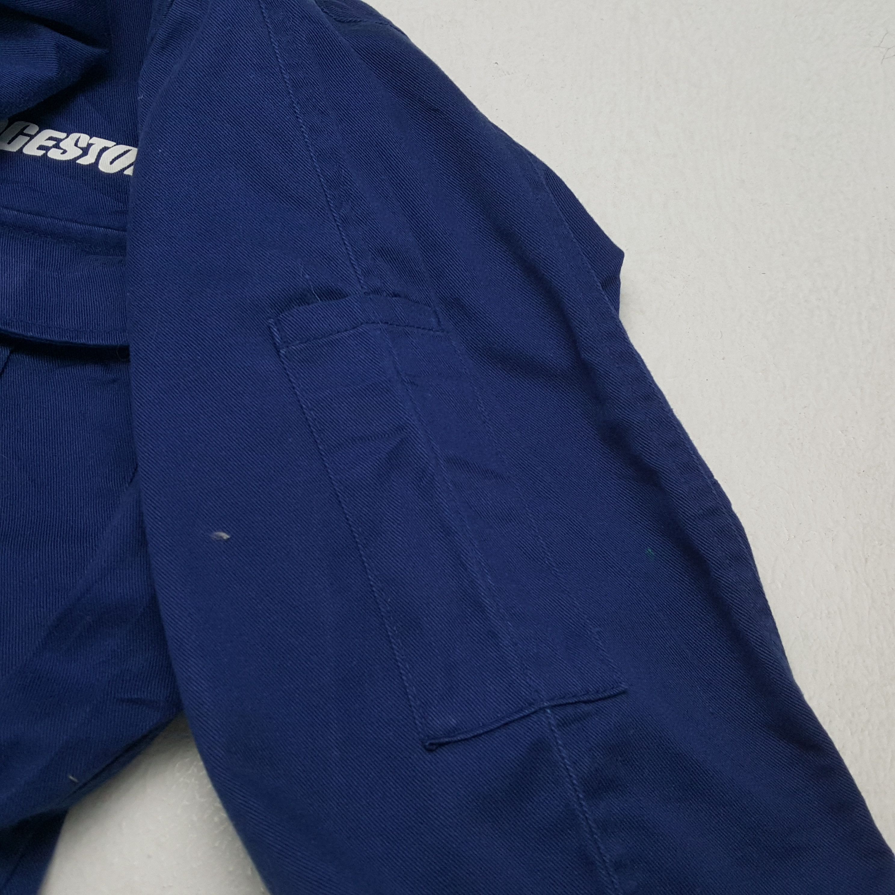 Vintage BRIDGESTONE NISMO NISSAN ARCING TEAM Custom Coverall Jacket Size US S / EU 44-46 / 1 - 11 Thumbnail