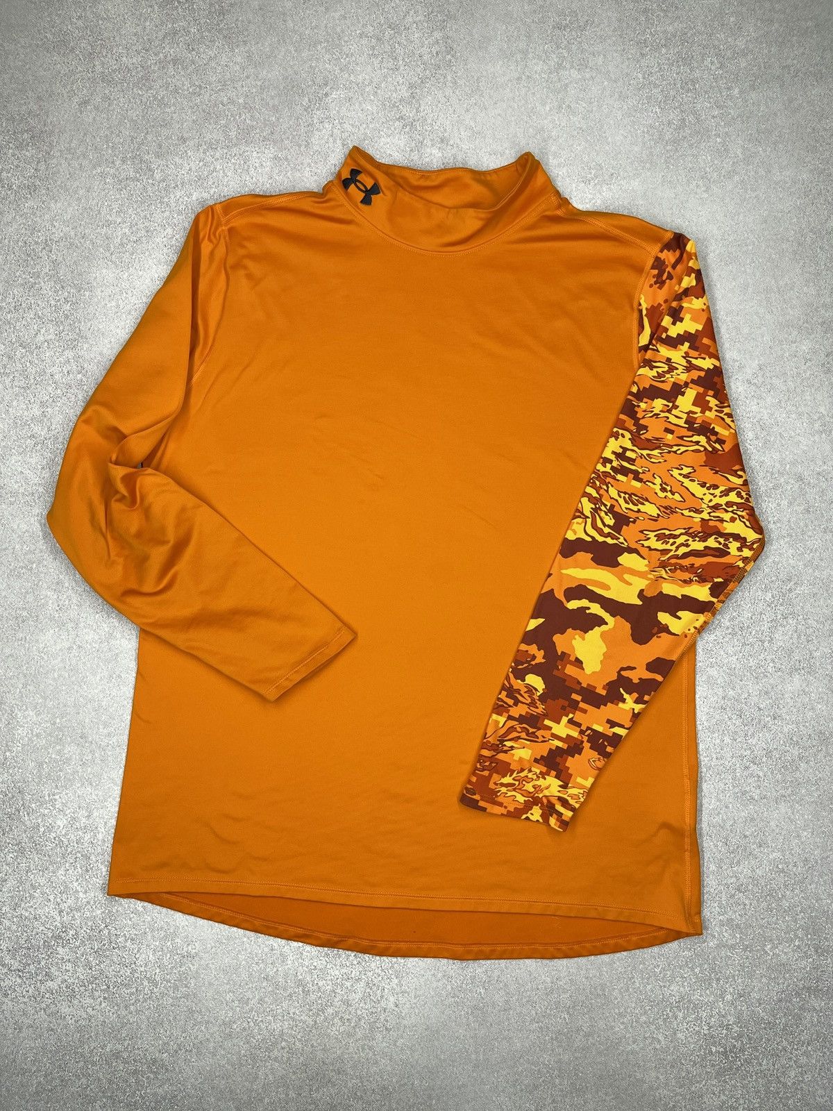 Under Armour Mens Under Armour Cold Gear Printed Mock Longsleeve Size US XXL / EU 58 / 5 - 2 Thumbnail