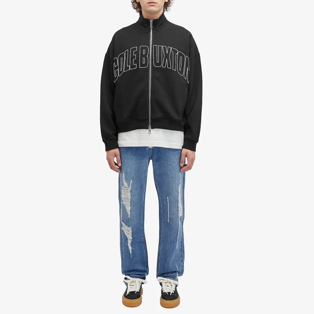 Cole Buxton Cobalt Blue Embroidered Logo Oversized Varsity Jacket Size US M / EU 48-50 / 2 - 3 Thumbnail