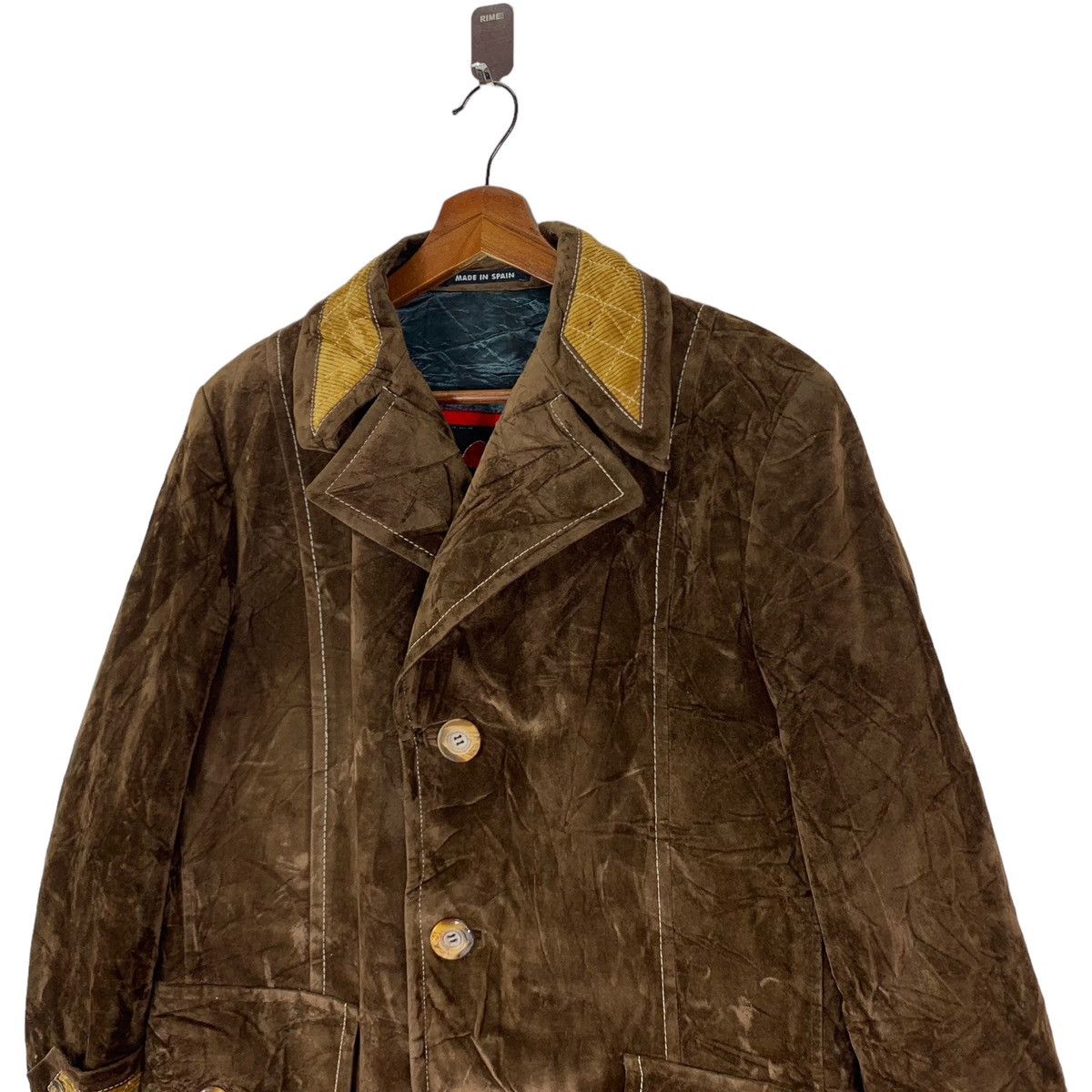 Designer × Vintage VINTAGE ELCID MADE IN SPAIN VELVET COAT Size US M / EU 48-50 / 2 - 4 Thumbnail