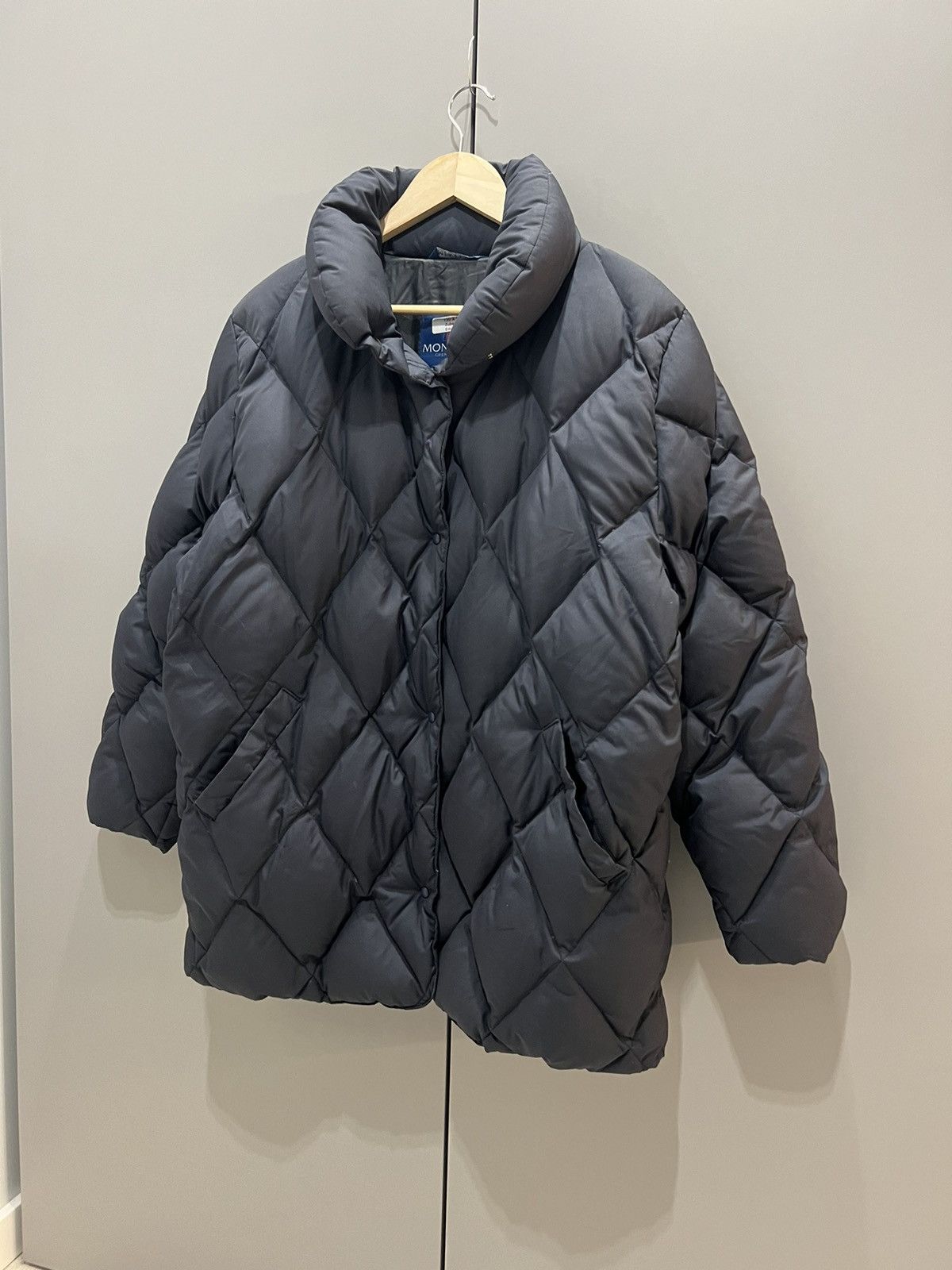 Moncler Moncler Grenoble Vintage 1980s Women Grey Down Jacket Size 1 Size M / US 6-8 / IT 42-44 - 2 Thumbnail