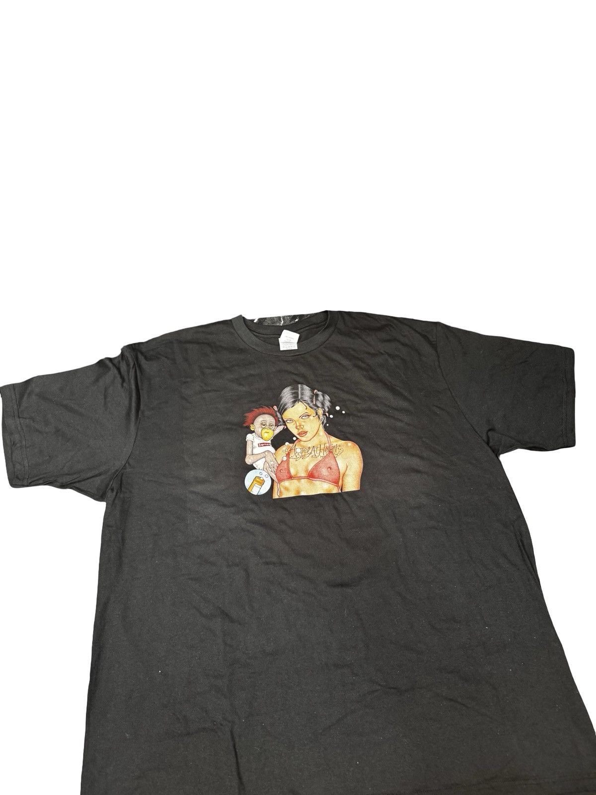 Supreme Supreme Angel Tee Black Size XXL Brand New Rare Drop Size US XXL / EU 58 / 5 - 1 Thumbnail