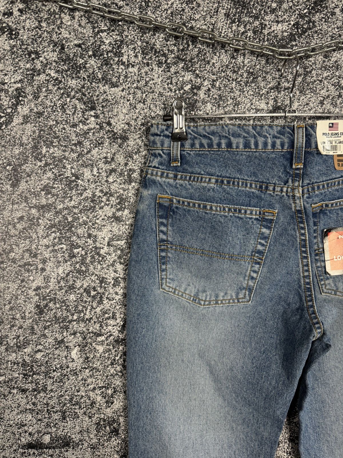 Ralph Lauren Polo Jeans Co. Ralph Lauren Flare Jeans Low Rise USA Flag Size 30" / US 8 / IT 44 - 9 Thumbnail