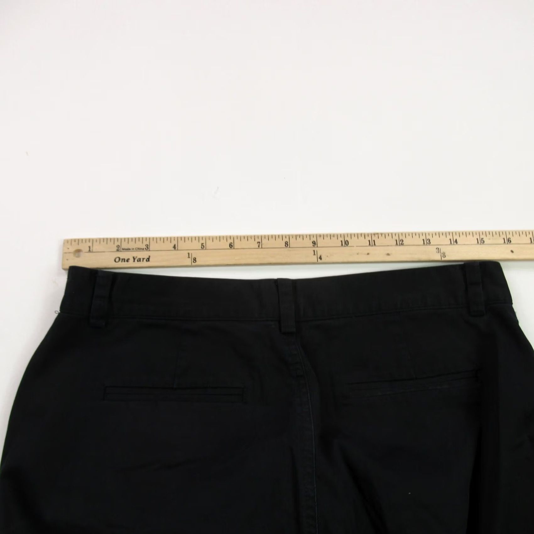 Ralph Lauren Ralph Lauren Pants Women 4 Lightweight Straight Black Casual Pockets Premium Size 27" / US 4 / IT 40 - 6 Thumbnail
