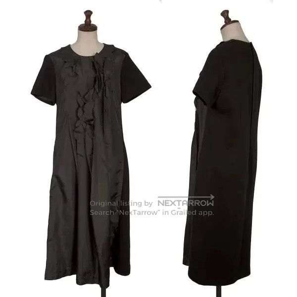 Comme des Garcons Comme Des Garcons Black vintage pleated dress Size L / US 10 / IT 46 - 1 Thumbnail