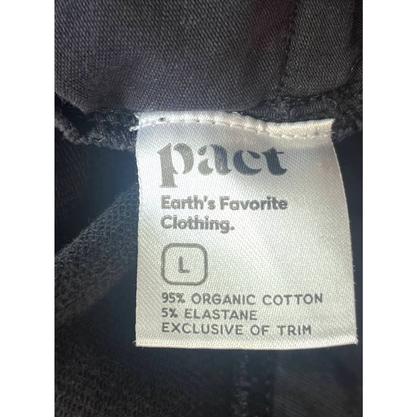 Vintage Pact Hoodie Mens Large Zip Up Performance Stretch Hoodie Sports Logo Pockets Full Zip Regular Fit Black Size US L / EU 52-54 / 3 - 7 Thumbnail