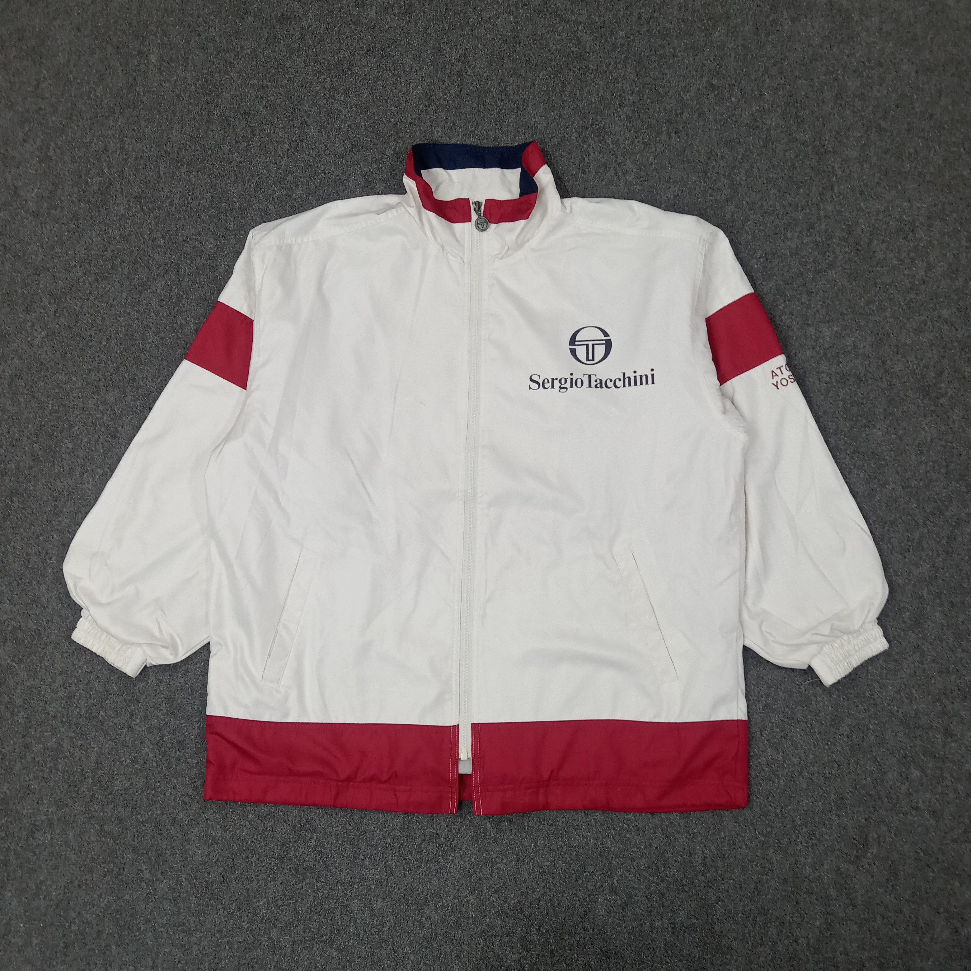Sergio Tacchini Sergio Tacchini Sports Style Windbreaker Jacket C224N10 Size US M / EU 48-50 / 2 - 1 Thumbnail