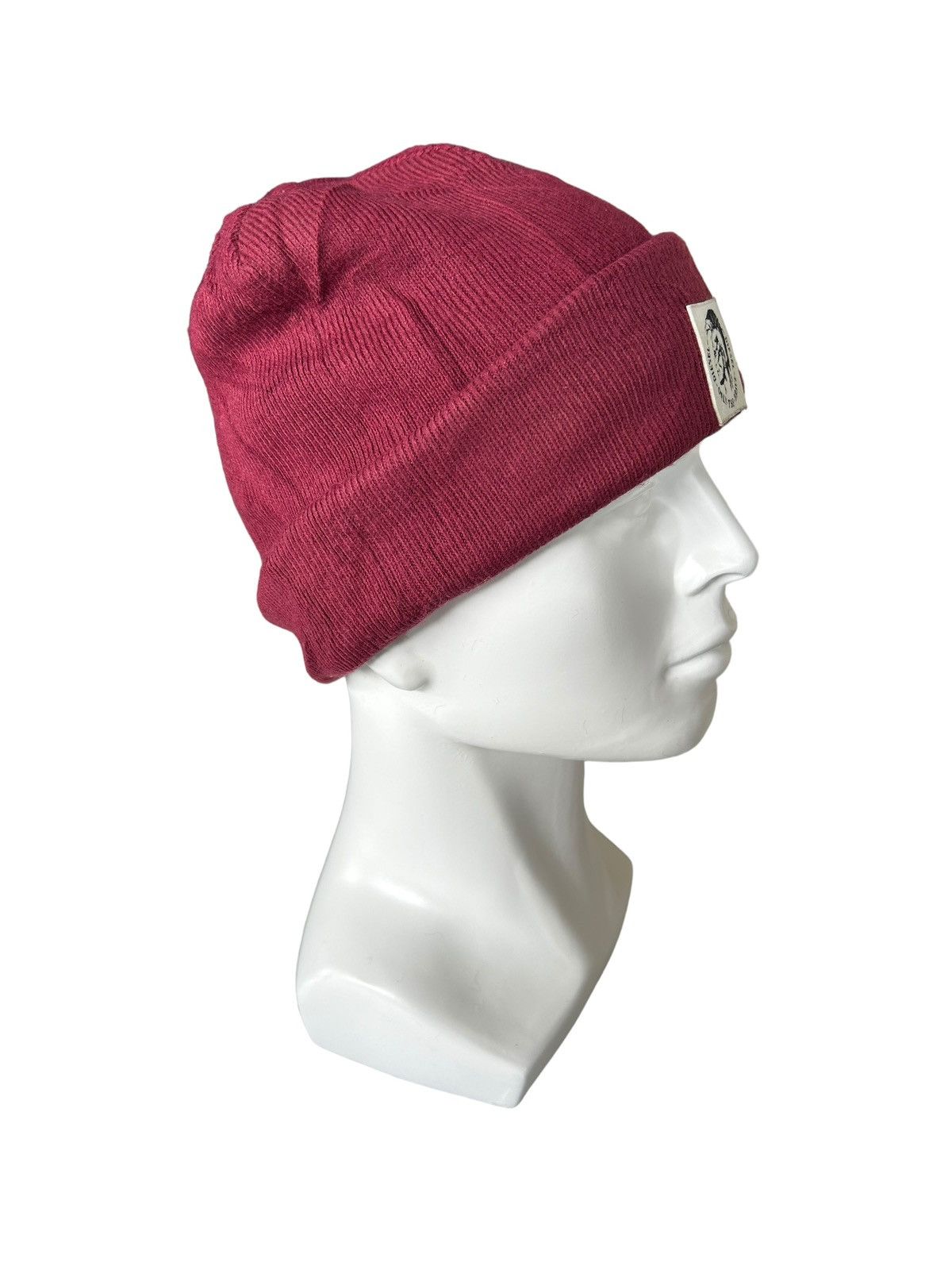 14th Addiction × Diesel × Japanese Brand Diesel Mohawk Punk Bondage Logo Beanie Hats Size ONE SIZE - 2 Thumbnail