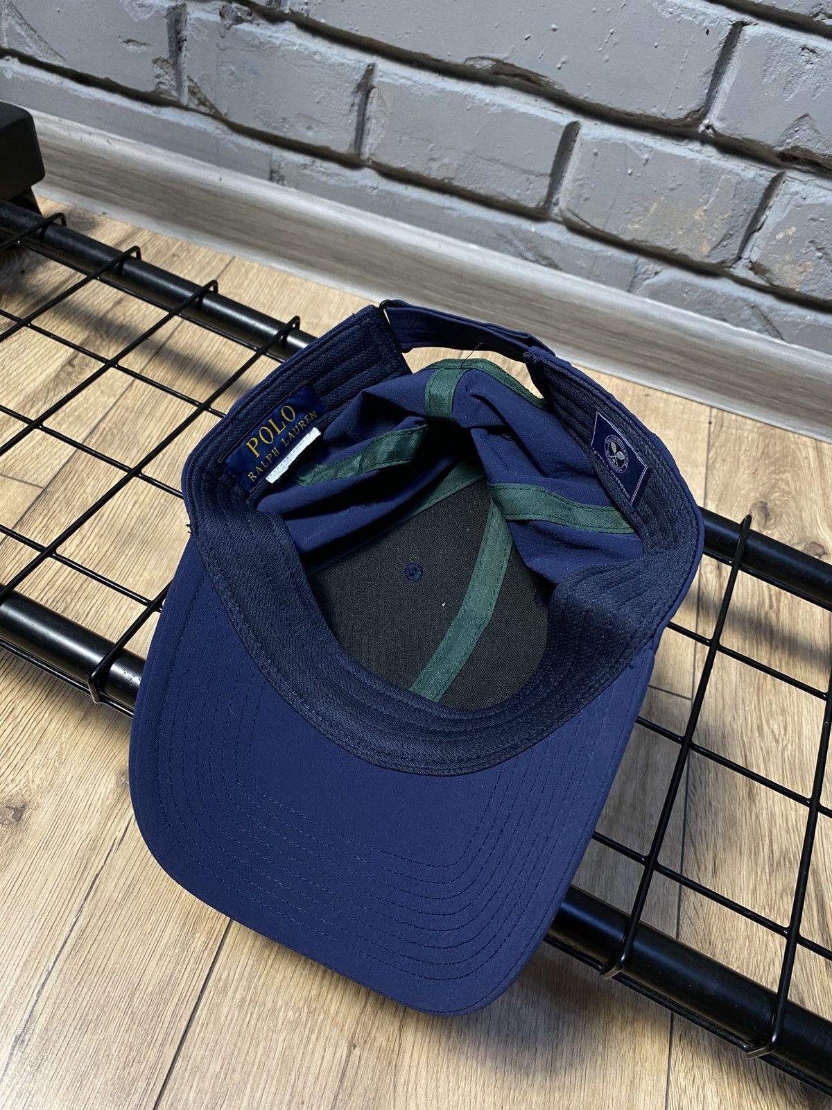 Polo Ralph Lauren Polo Ralph Lauren Wimbledon Ball Boy Cap Navy Blue Size ONE SIZE - 3 Thumbnail