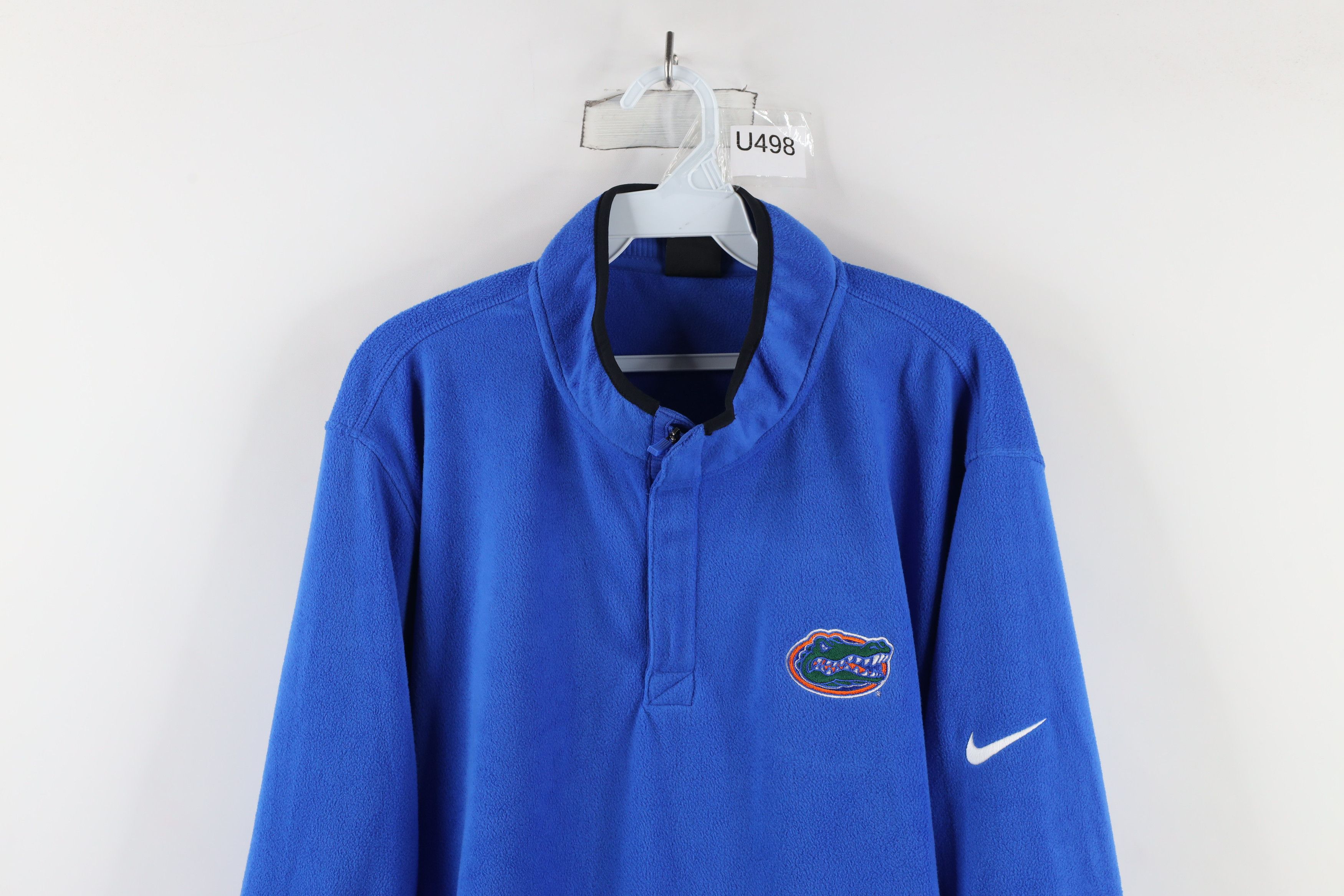 Nike × Vintage Vintage Nike Swoosh University of Florida Fleece Sweater Size US XL / EU 56 / 4 - 2 Thumbnail
