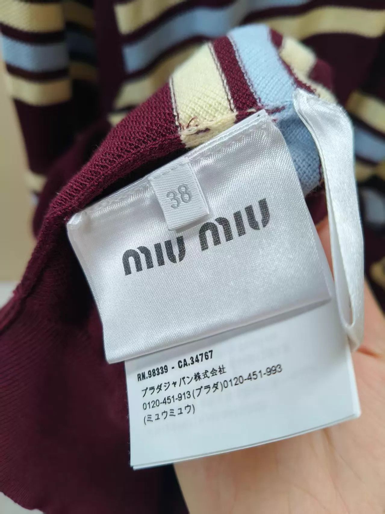 Miu Miu MIU MIU 38 Top Size XS / US 0-2 / IT 36-38 - 3 Thumbnail