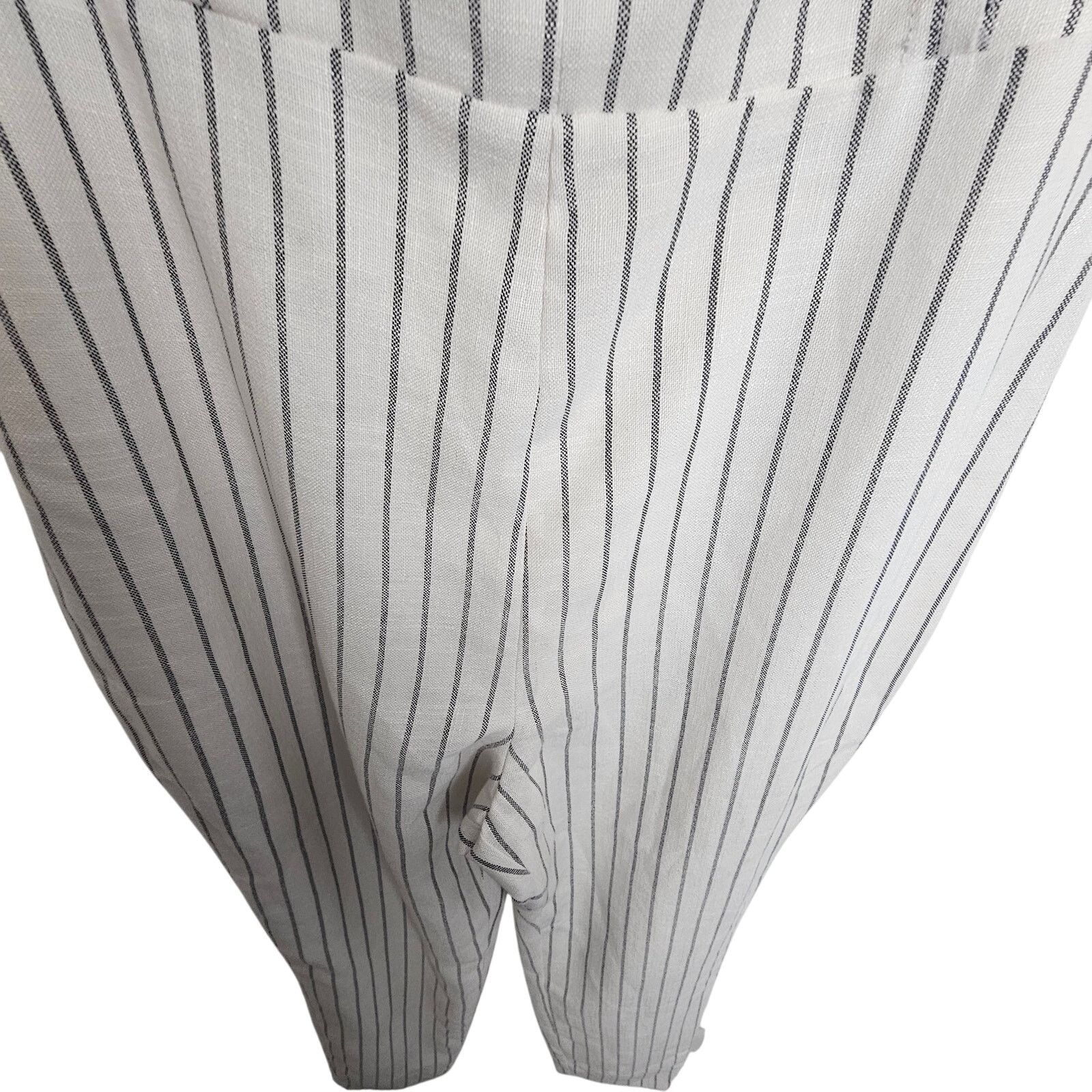 REVOLVE NEW NBD Revolve Black White Striped Jumpsuit Women M Boning Size 30" / US 8 / IT 44 - 4 Thumbnail