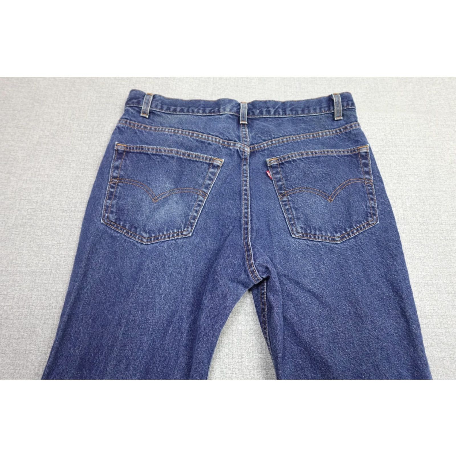 Levi's Vintage Levi's 517 Jeans Mens 36x32 Blue Bootcut Dark Wash Western Rancher Jeans Size US 36 / EU 52 - 5 Thumbnail