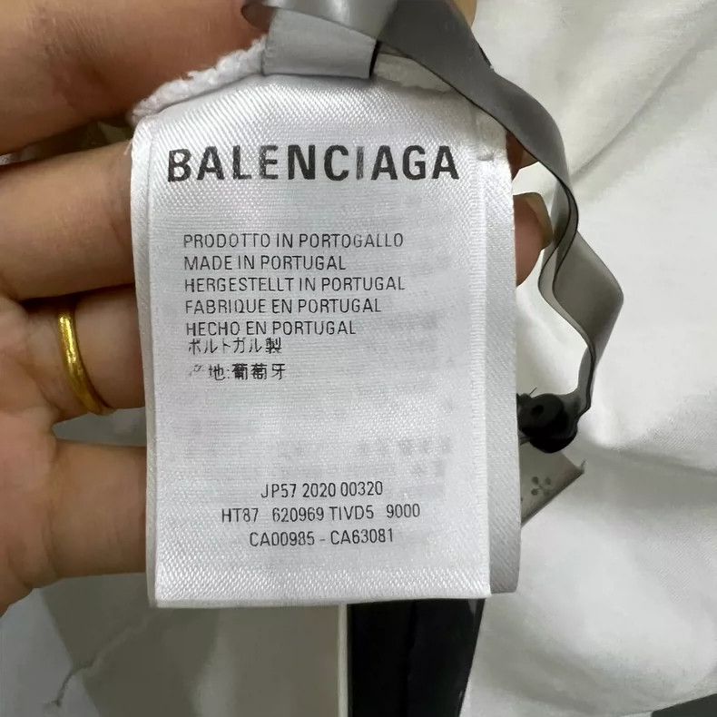 Balenciaga Balenciaga Color block letter logo short-sleeved Size US XS / EU 42 / 0 - 4 Thumbnail