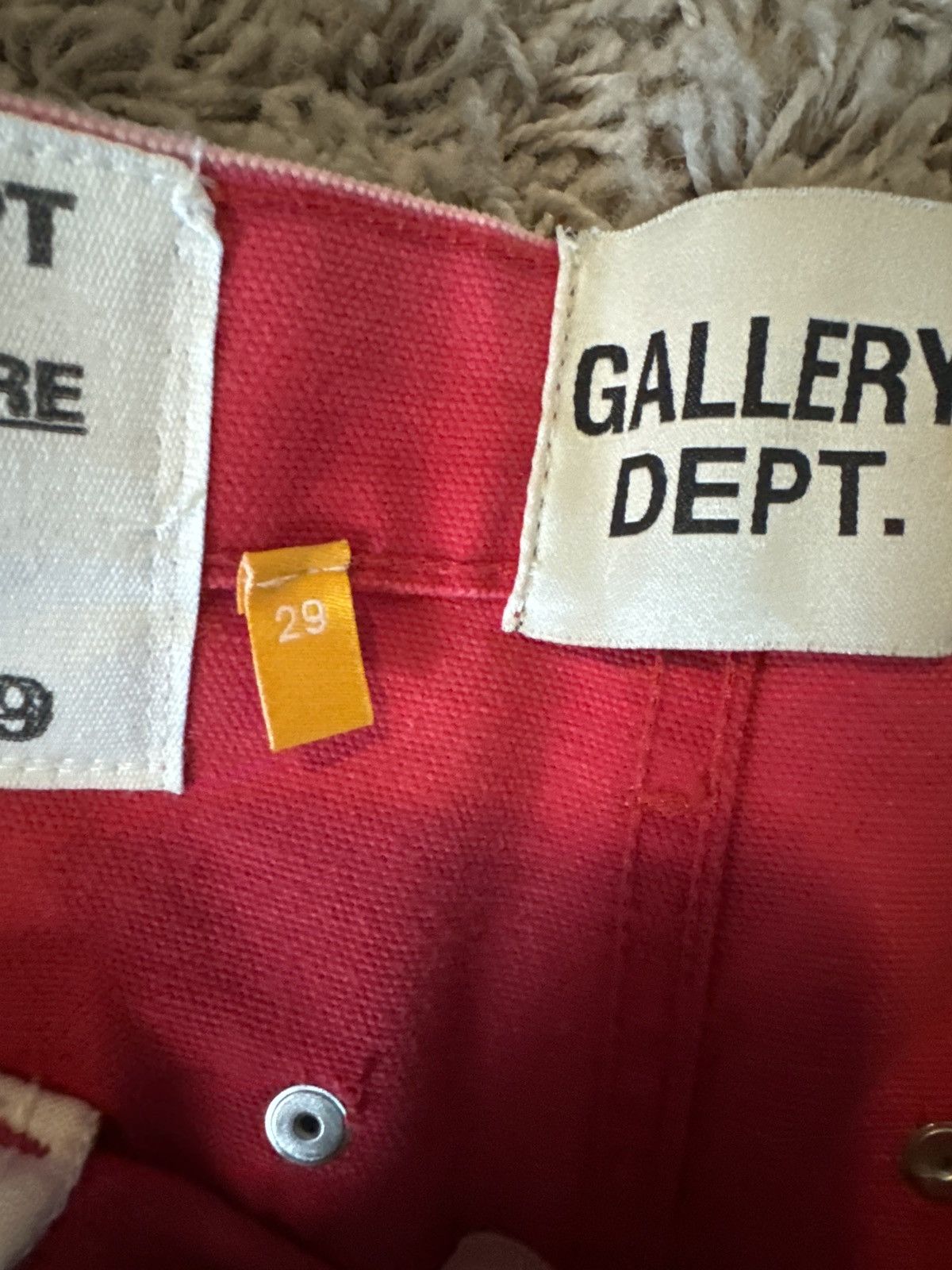 Gallery Dept. Red Wide leg gallery department jeans Size US 29 - 10 Thumbnail