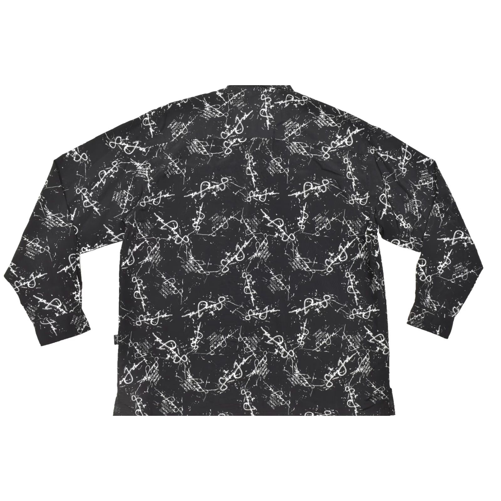 Sean John Sean John Shirt XXL Men Black White Script Print Logo Long Sleeve Button-Up Collared casual Size US XXL / EU 58 / 5 - 2 Thumbnail