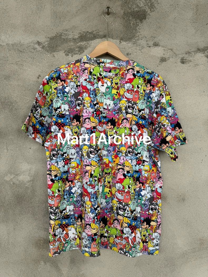Vetements Vetements20SS cartoon full print short sleeve 2503-Nextarro Size US M / EU 48-50 / 2 - 2 Thumbnail