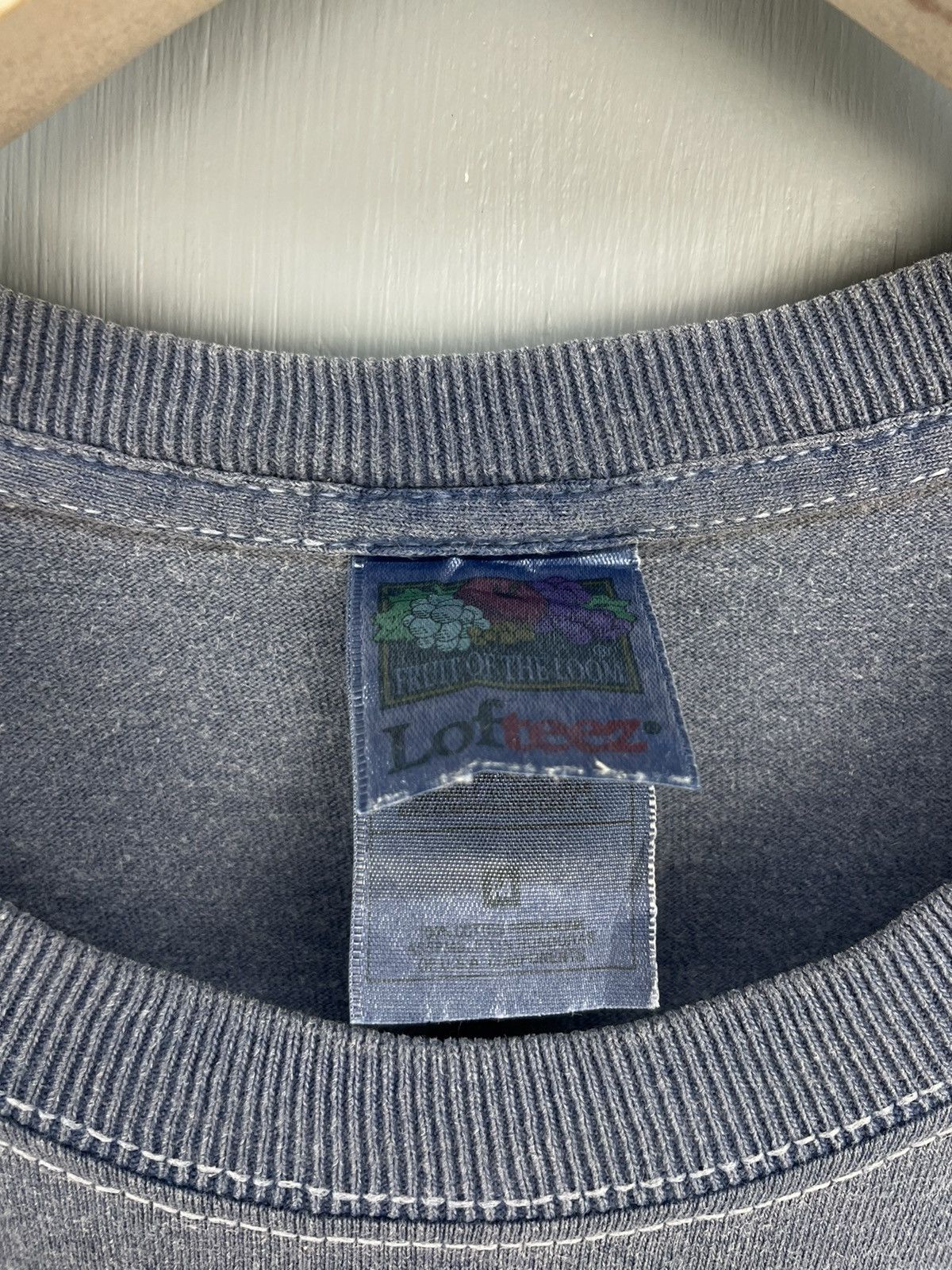 Band Tees × Vintage Vintage Blue Chicago sweet home embroidery t shirt Size US M / EU 48-50 / 2 - 5 Thumbnail