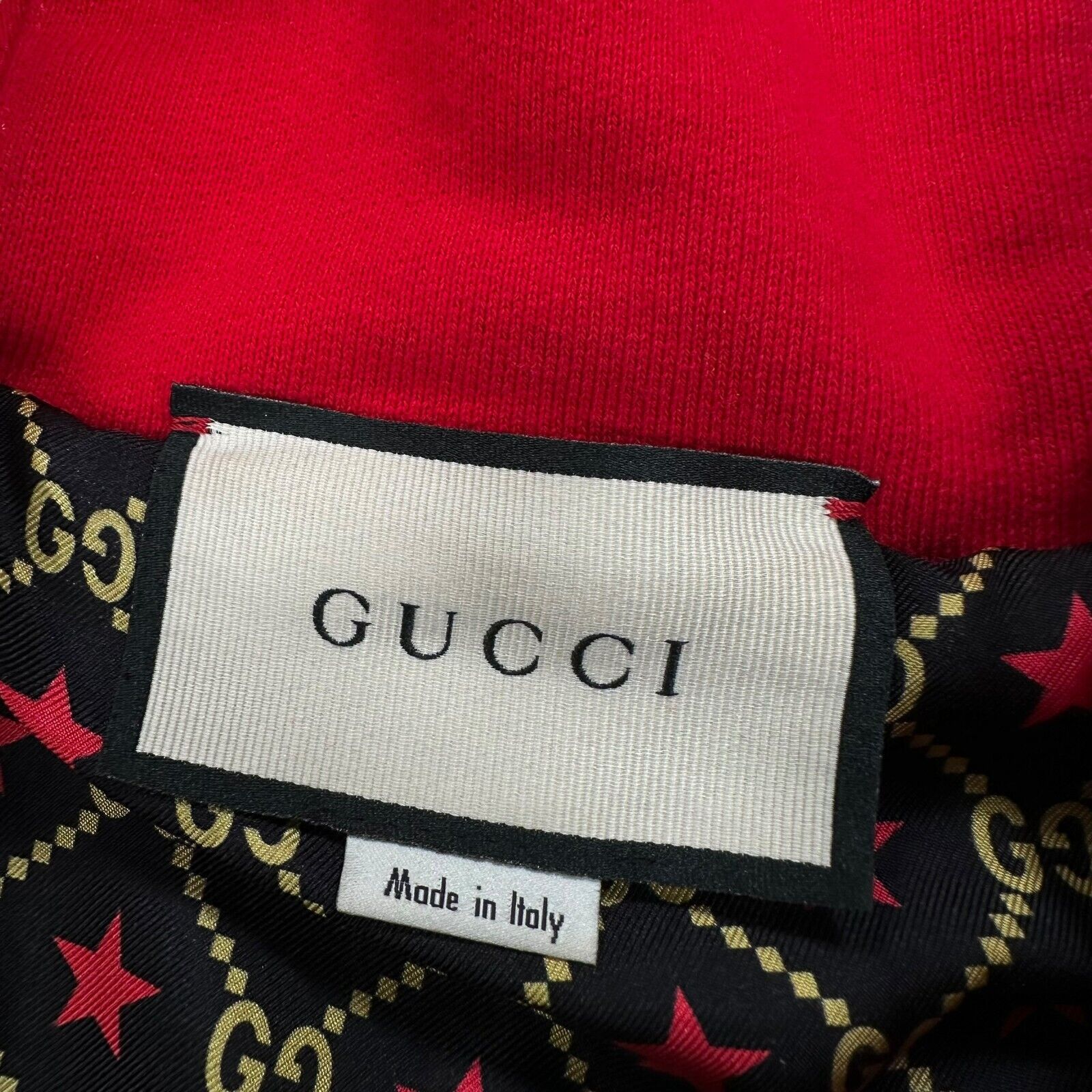 Gucci Gucci Size M Bomber Jacket Black Gucci Band Taped GG Lined Size US M / EU 48-50 / 2 - 3 Thumbnail