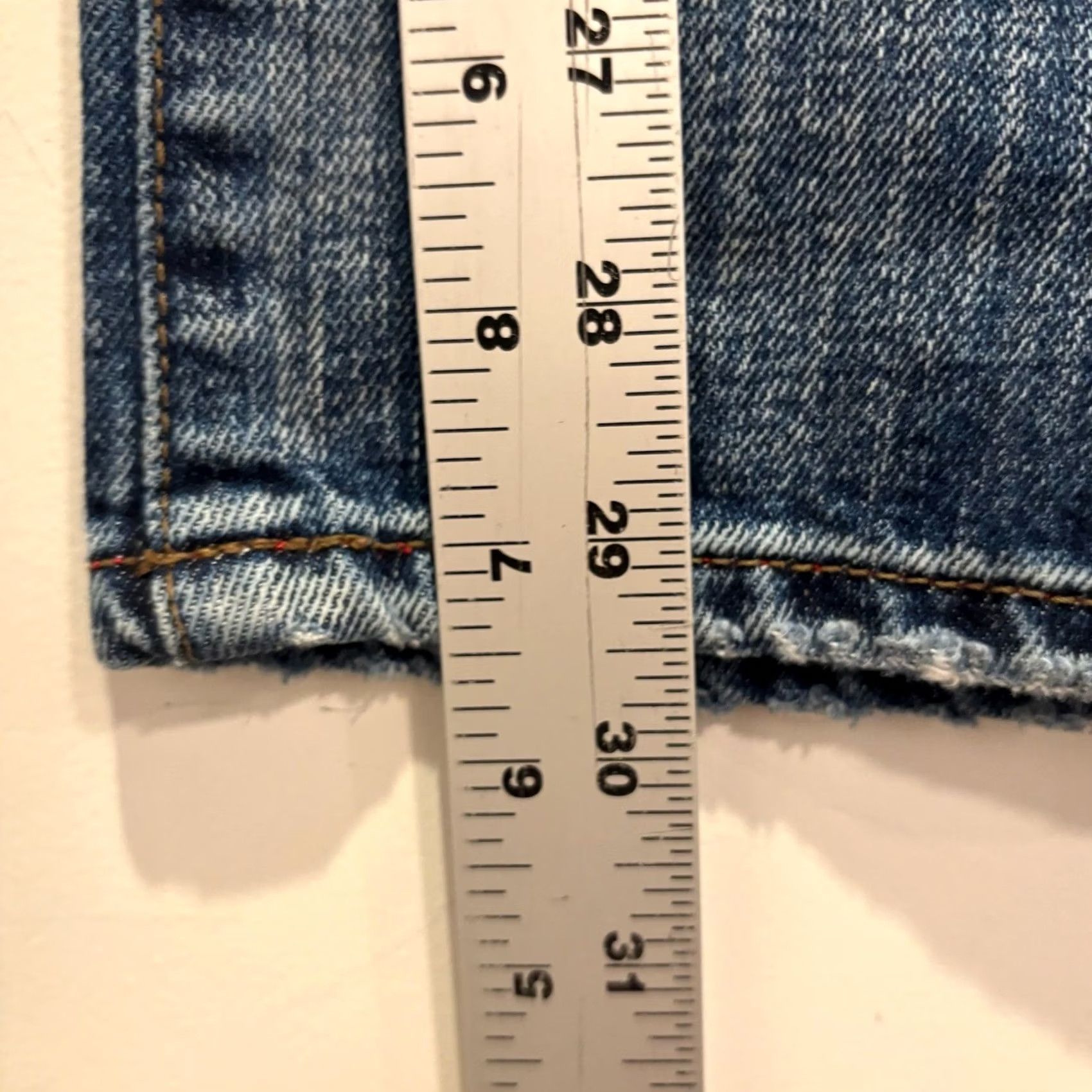 Mavi Mavi Jeans Mens Medium Blue Straight Leg Denim Pants 36x29 Size US 36 / EU 52 - 6 Thumbnail