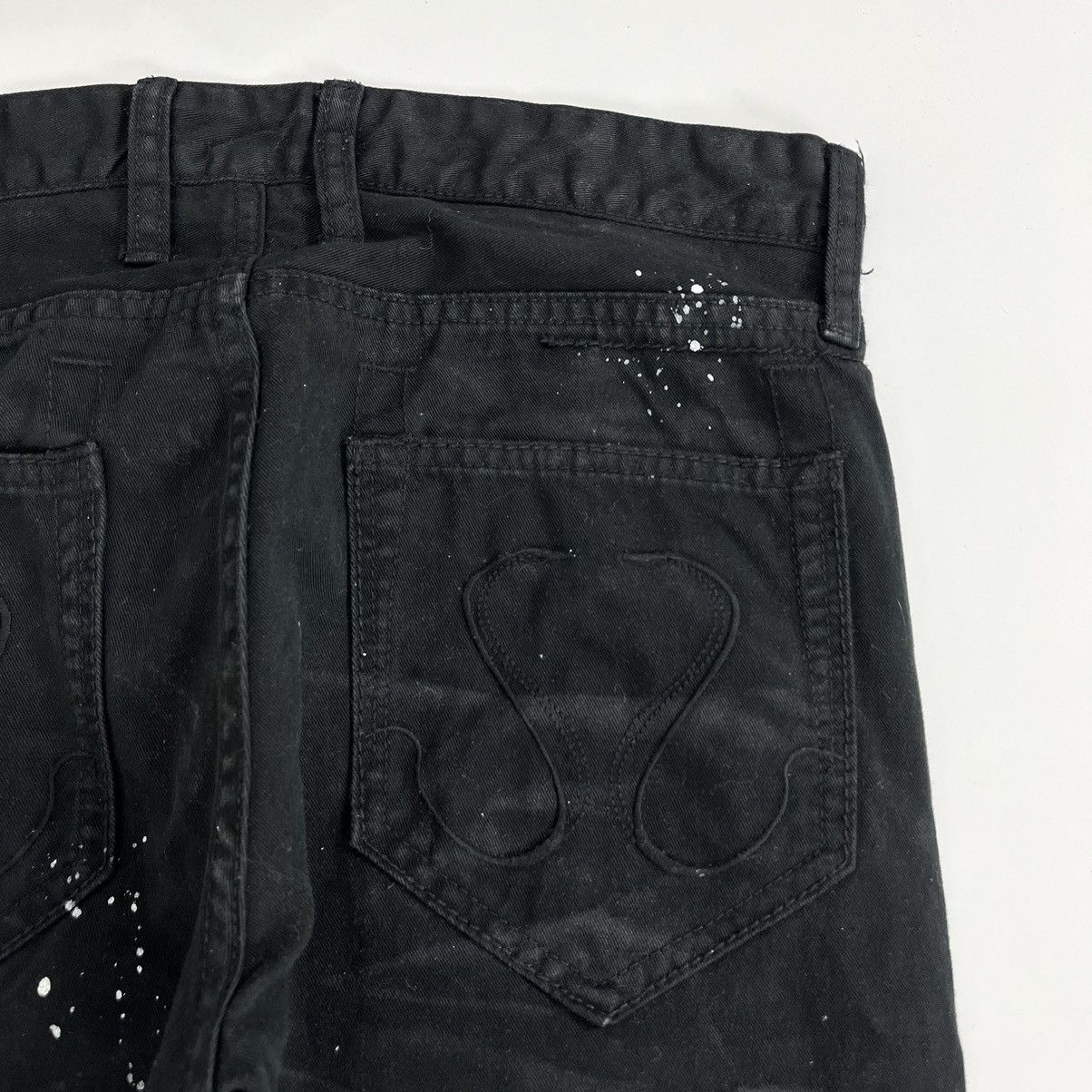 CIVARIZE × Japanese Brand × Tornado Mart Y2K Civarize Multi Zipper Painted Lgb Seditianories Pants Size US 31 - 12 Thumbnail