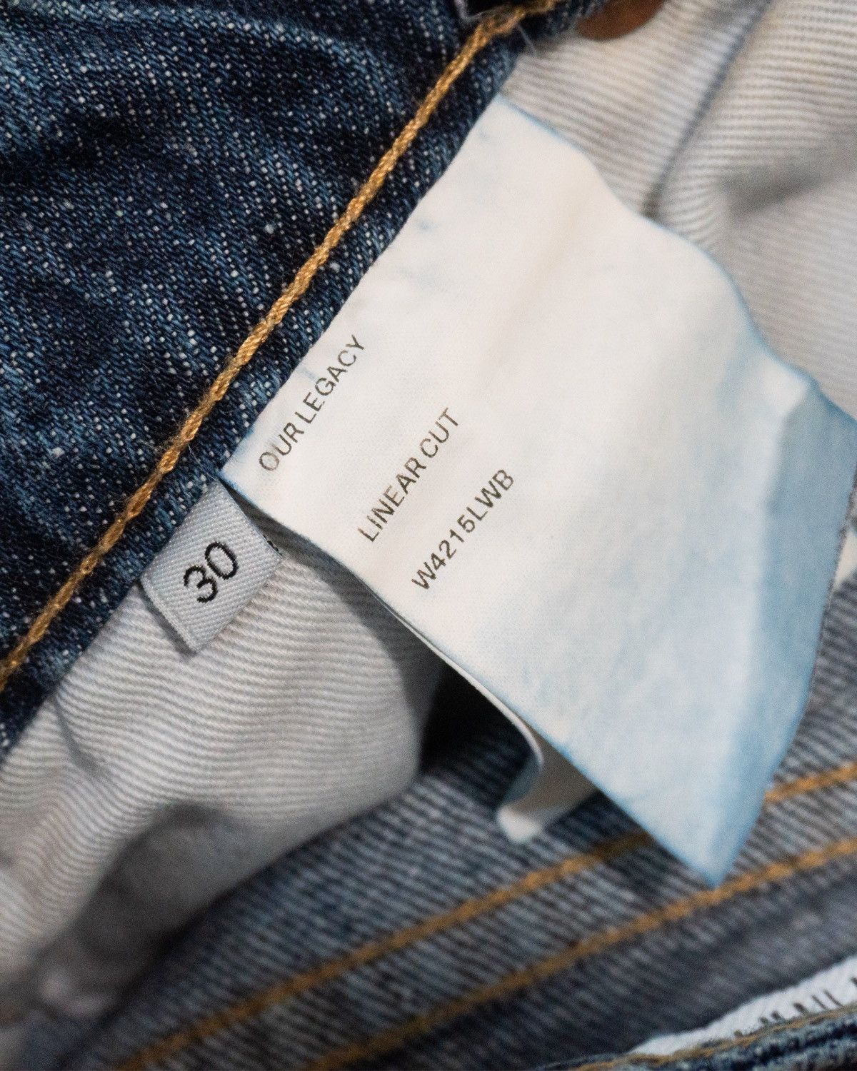 Our Legacy Our Legacy Linear cut stripe denim Size US 30 / EU 46 - 7 Thumbnail