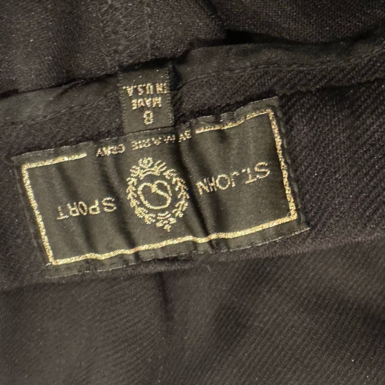 St. John St. John Sport Black Pants sz 8 Size 30" / US 8 / IT 44 - 7 Thumbnail