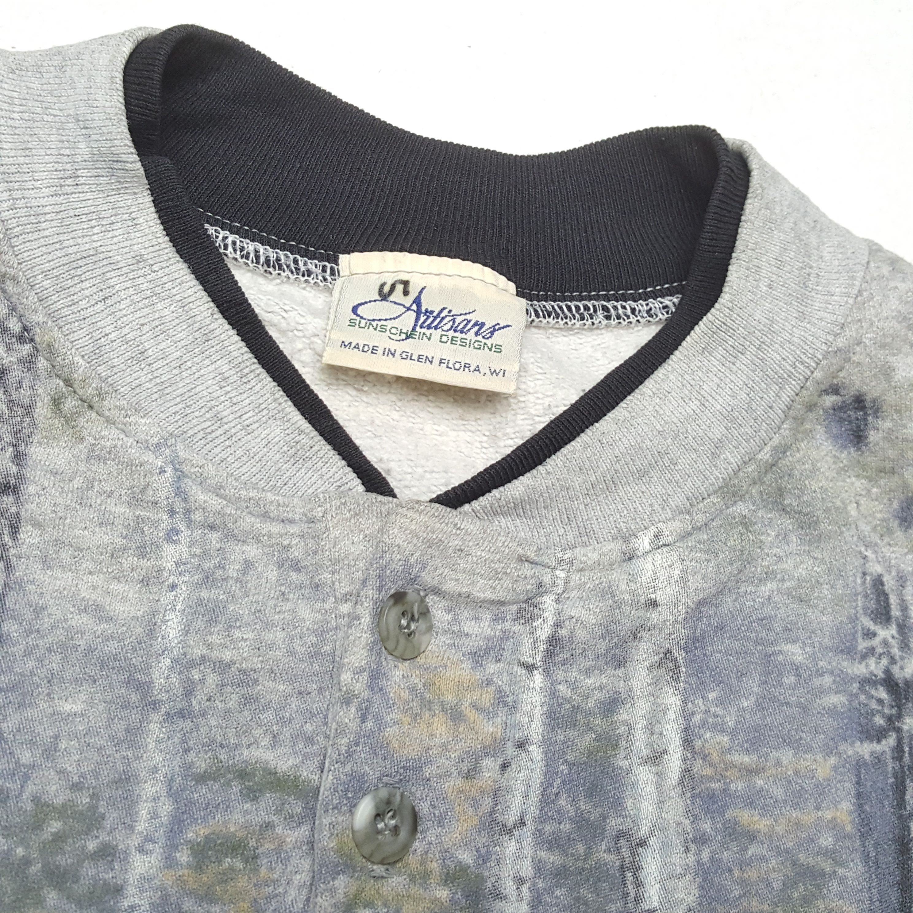 Vintage BEAR ART Animal Habitat Style Vintage Sweatshirt Size US M / EU 48-50 / 2 - 9 Thumbnail
