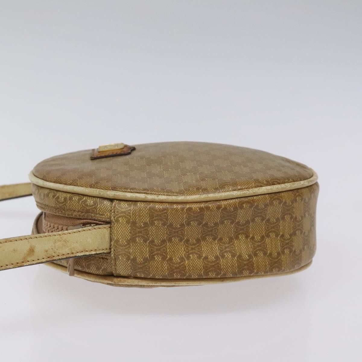 Celine CELINE Macadam Canvas Shoulder Bag Brown Size ONE SIZE - 5 Thumbnail