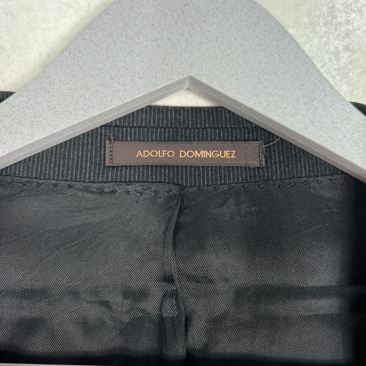 Adolfo Dominguez 🔥 ADOLFO DOMINGUEZ PINSTRIPE BLAZER Size US M / EU 48-50 / 2 - 15 Thumbnail