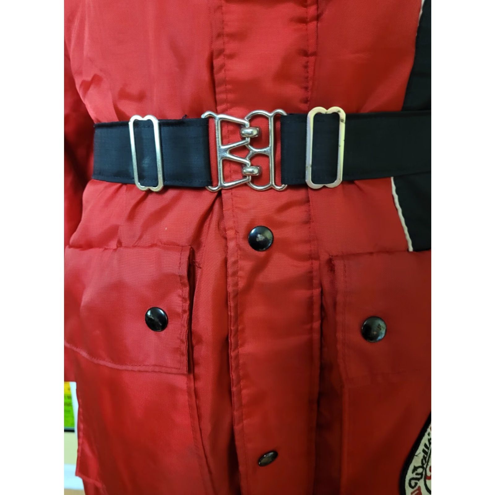 Walls VINTAGE Walls Blizzard Pruf Insulated Snowmobile Jacket Coat Medium Red Nylon Zip - Unisex Adults Parka 80s WTG Size US M / EU 48-50 / 2 - 4 Thumbnail