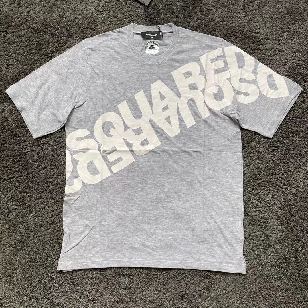 Dsquared2 Dsquared2 Gray Oversized T-Shirt Size US XS / EU 42 / 0 - 1 Thumbnail