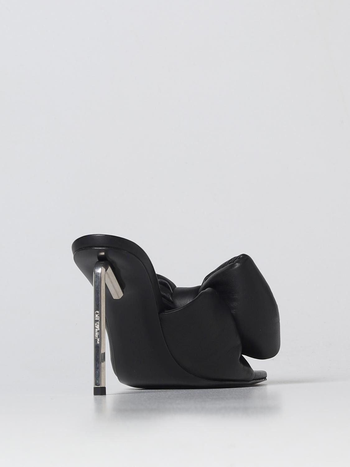 Off-White o1y1225 Mules in Black Size US 7 / IT 37 - 2 Thumbnail