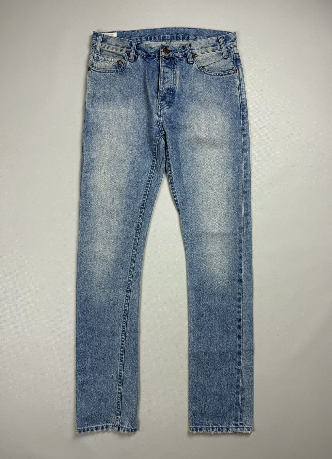 Han Kjobenhavn Han Kjobenhavn Men’s Japanese Selvage Denim Jeans Size 30 Size US 30 / EU 46 - 1 Thumbnail