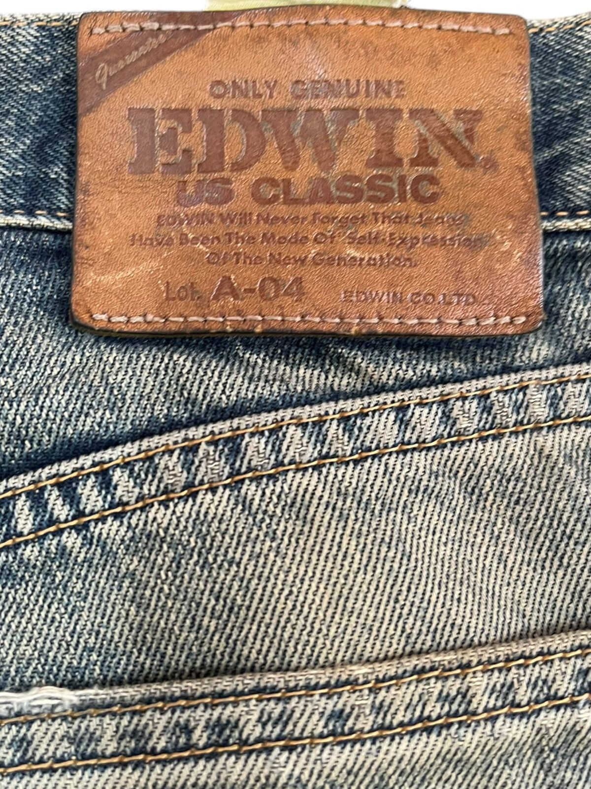 Edwin Vintage Edwin US Classics Mudwash Baggy Denim Size US 32 / EU 48 - 9 Thumbnail