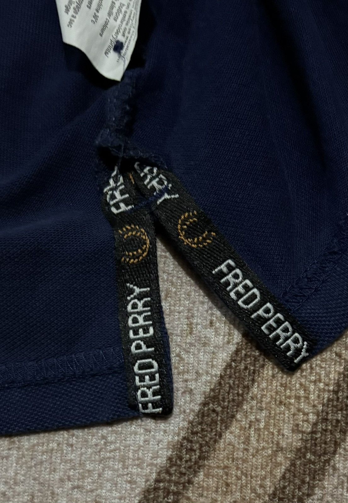 Designer FRED PERRY Big Logo Over Size Polo Tee Size US XXL / EU 58 / 5 - 6 Thumbnail