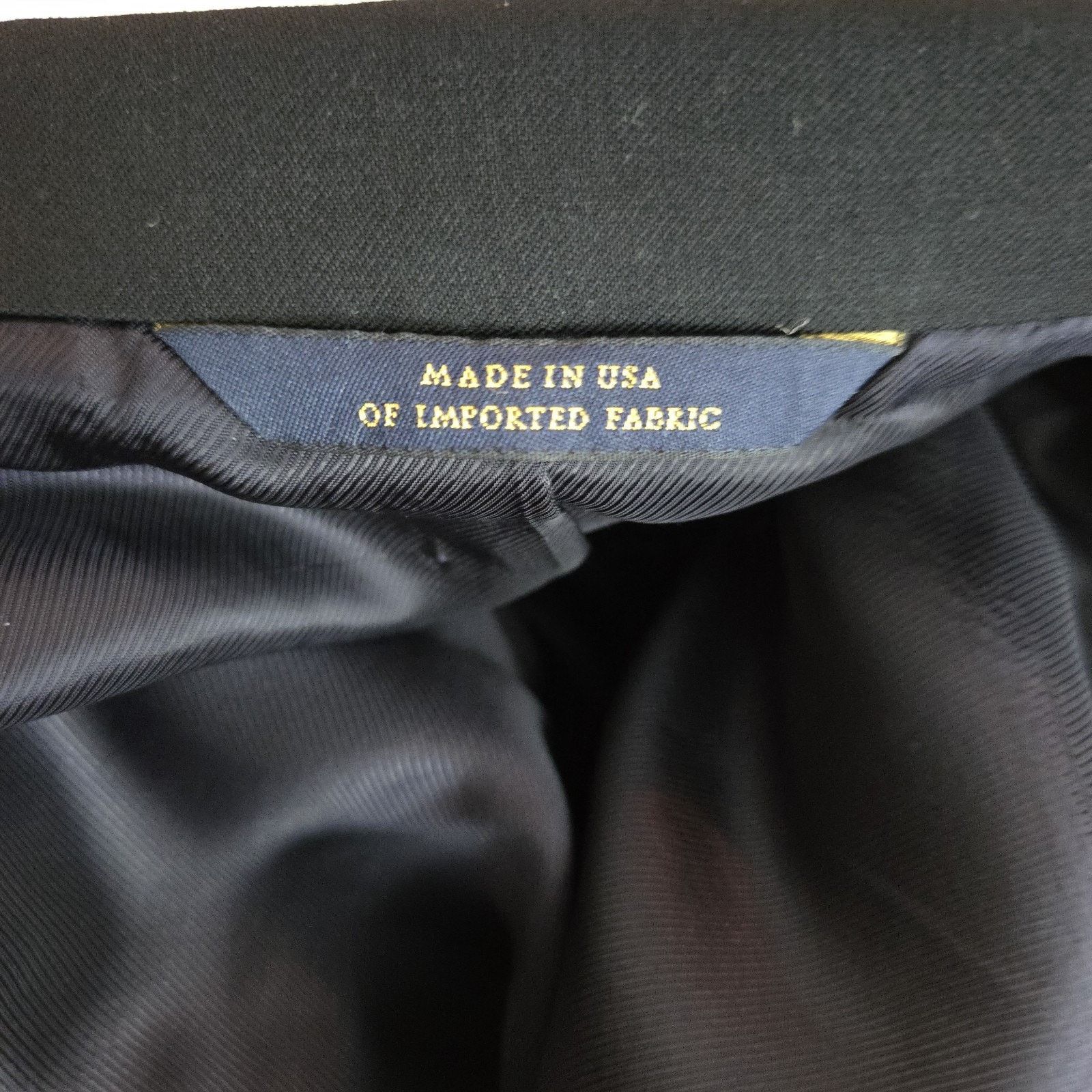 Brooks Brothers Brooks Brothers 1818 Fitzgerald Suit Jacket Mens 40L Black Size 40L - 7 Thumbnail