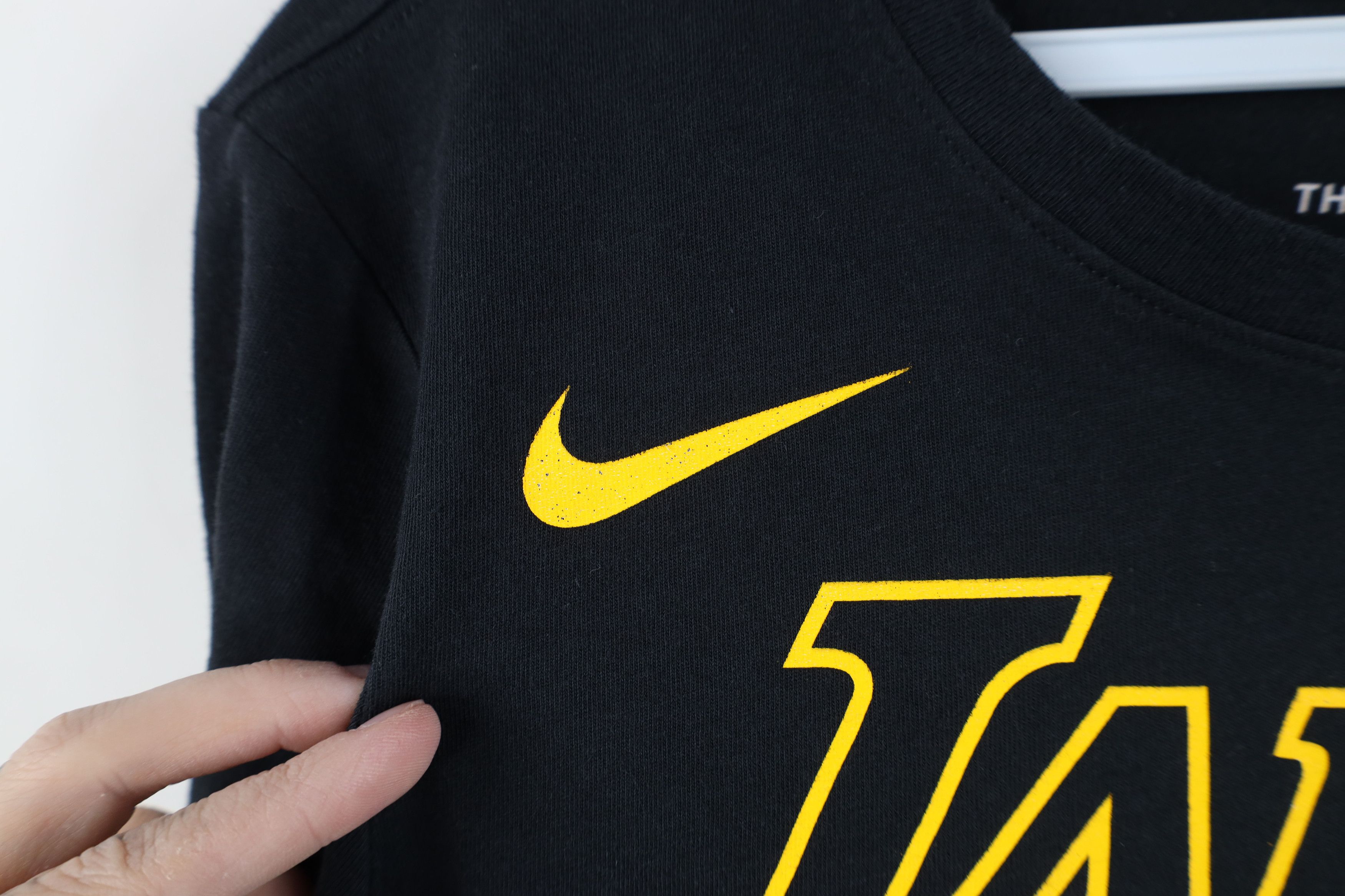 Nike Nike Los Angeles Lakers Basketball Jersey T-Shirt Black Size US S / EU 44-46 / 1 - 4 Thumbnail