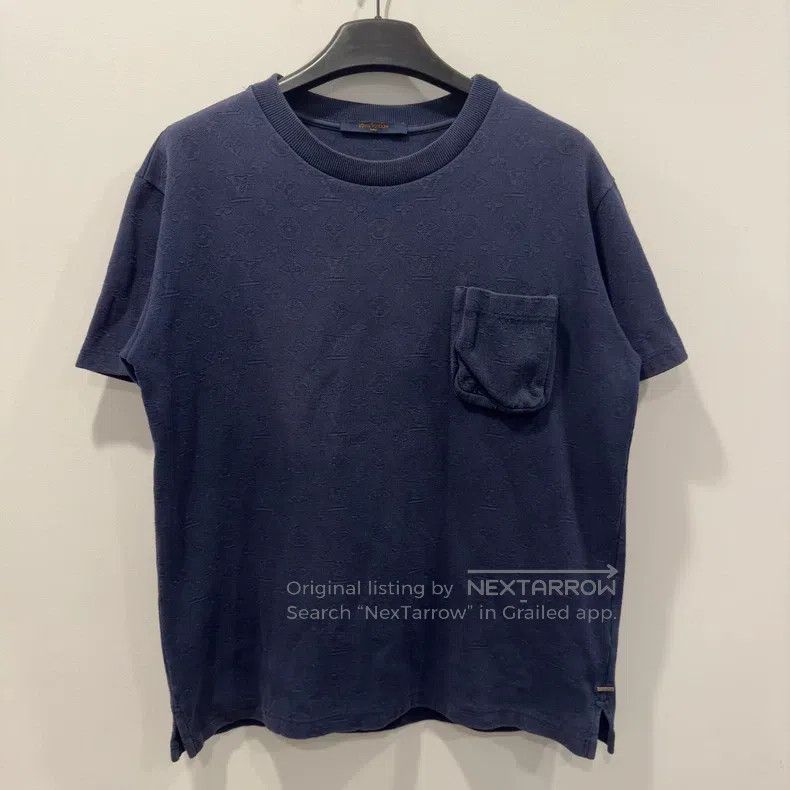 Louis Vuitton Louis Vuitton Dark blue presbyopic dark grain single pocke Size US M / EU 48-50 / 2 - 1 Thumbnail