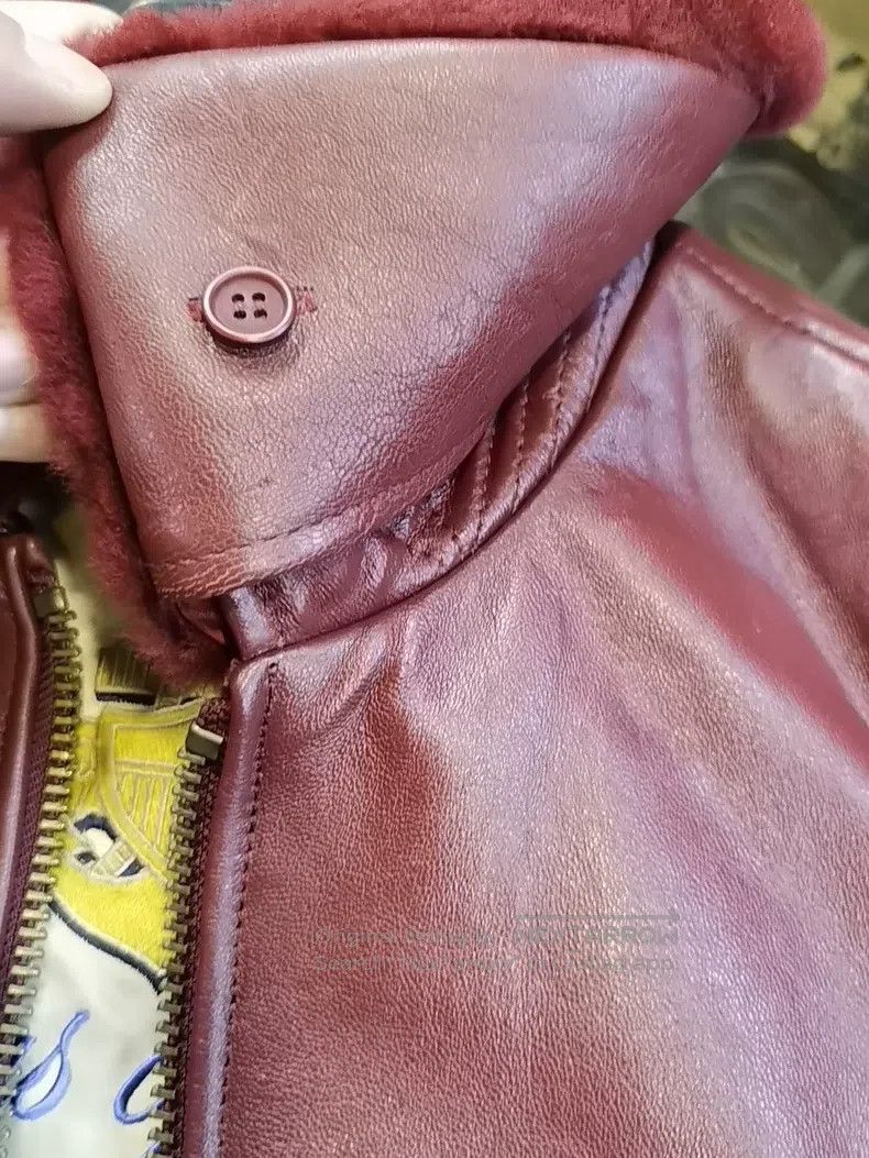 Schott Schott Gold feather wing G-1 bomber jacket Size US S / EU 44-46 / 1 - 9 Thumbnail