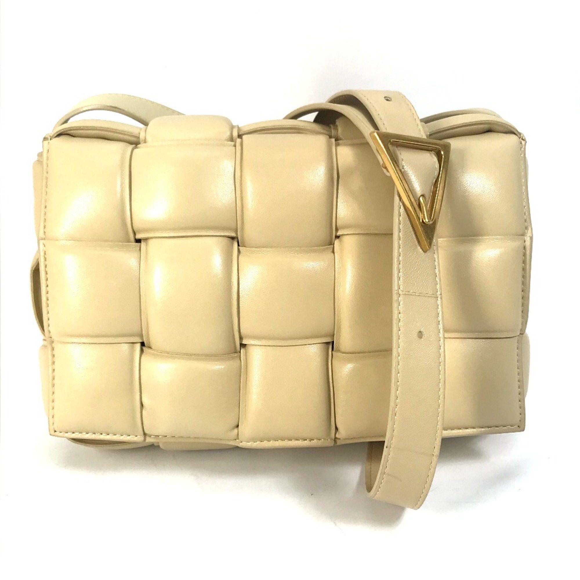 Bottega Veneta BOTTEGA VENETA 717506 Bag Shoulder Bag Beige Size ONE SIZE - 1 Thumbnail