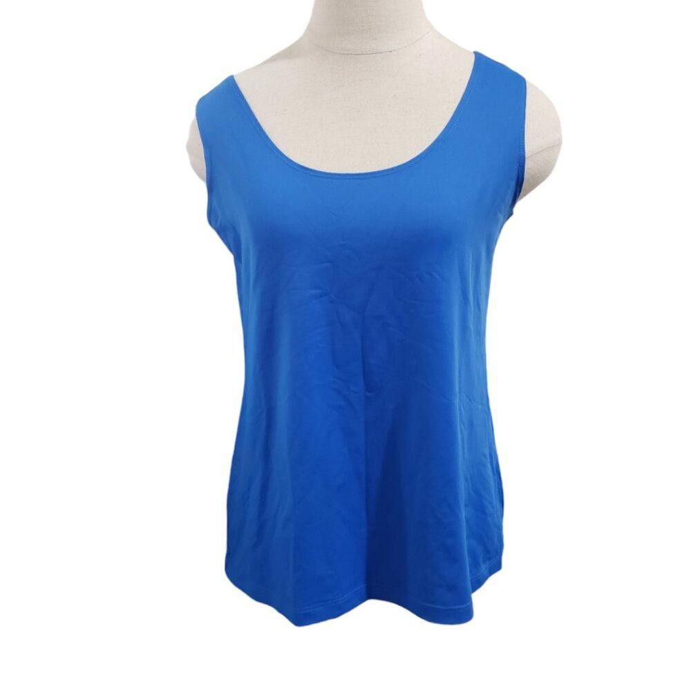 Chicos CT1800 Chico's Blue Tank Top M Size M / US 6-8 / IT 42-44 - 1 Thumbnail