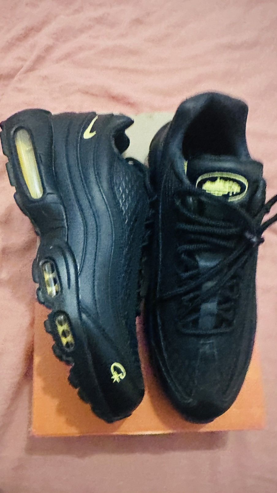 Corteiz × Nike Nike Air Max 95 Corteiz Honey Black Size US 10.5 / EU 43-44 - 4 Thumbnail